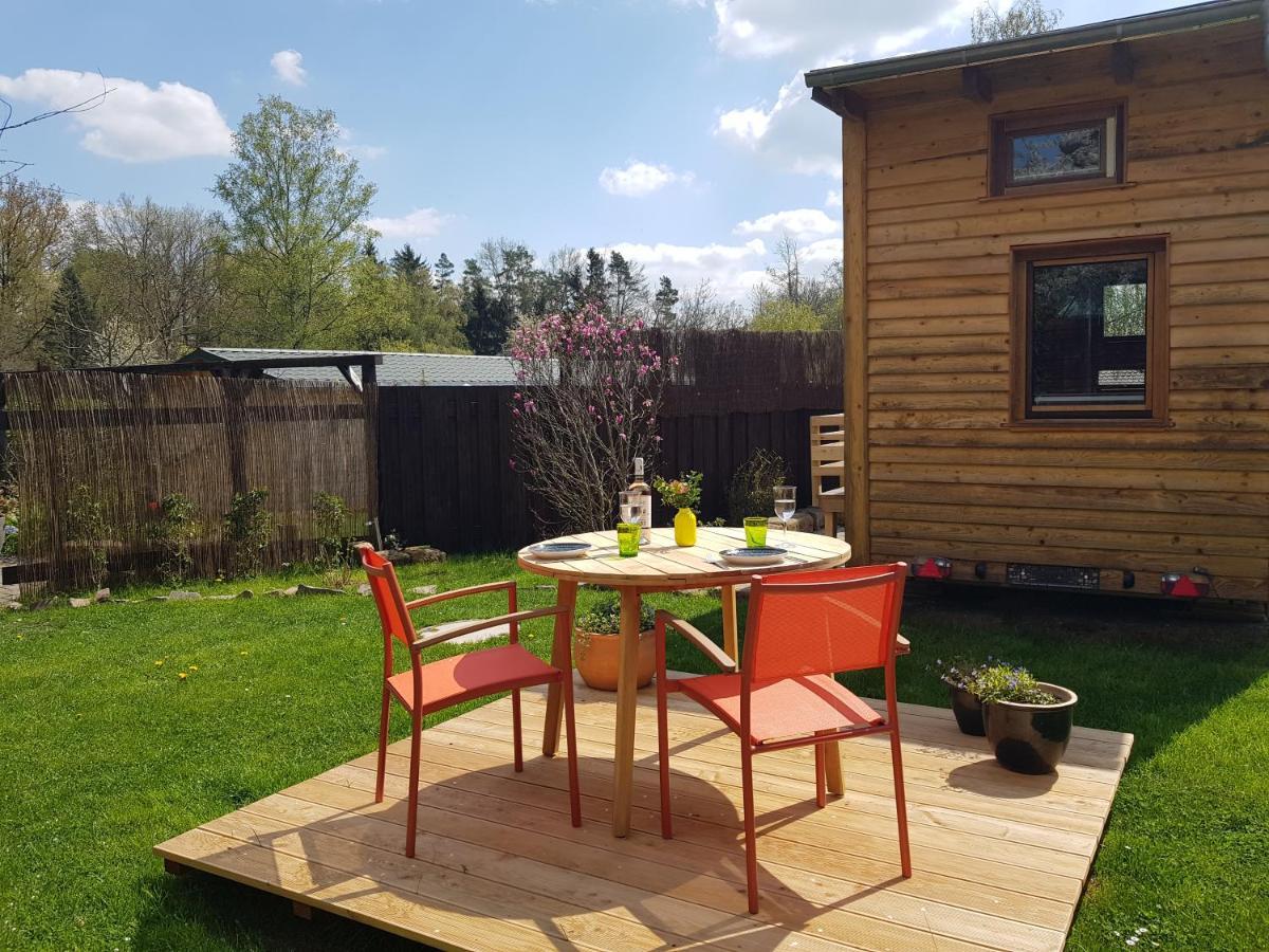 Zirbenholz Tiny House "Waldhauszeit" Am See Mucke ภายนอก รูปภาพ
